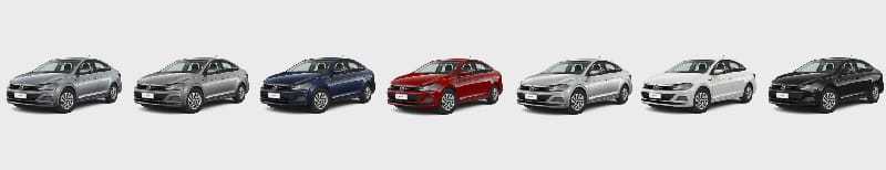 Colores Disponibles Volkswagen Virtus plan autos usados