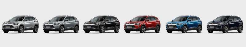 Colores Disponibles Chevrolet Tracker FWD Premier MT plan autos usados